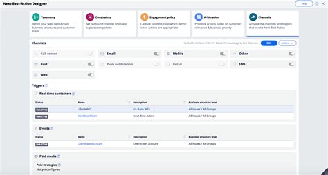 pega next best action|Monitor your strategies with Next.